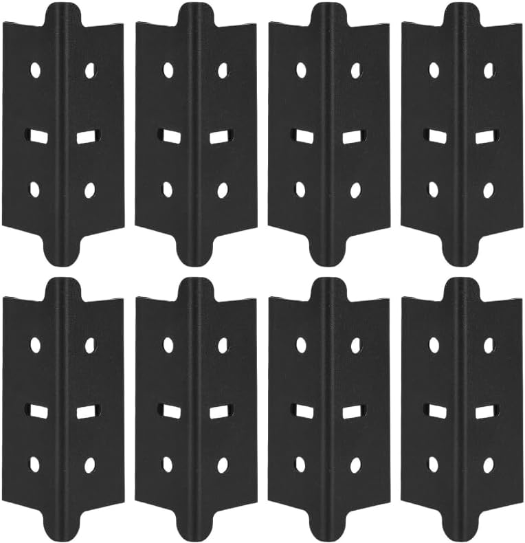 KishYa 8 Pcs 1.25 In Post Coupling Compatible With Muscle Rack, Post Coupler, Post Connector For Muscle Rack Width is Less Than or Equal To 1.25 Inches, 3.95 x 1.35 x 1.35 In - Image 1
